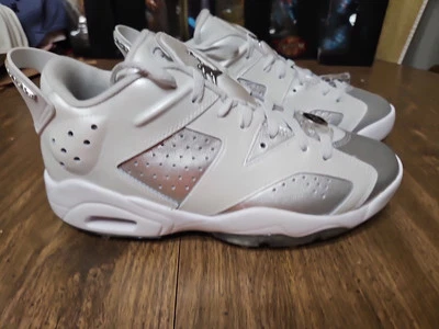 Nike Air Jordan Retro 6 G Golf Nrg Photon Dust-Met Plateado Para Hombres 8 FD6719-001  Foto 1 de 4