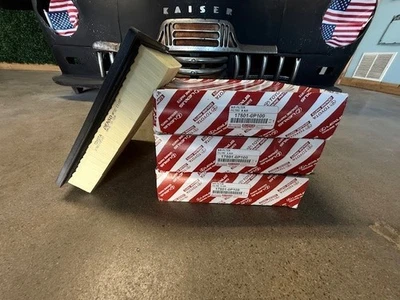 (3) Genuine Toyota Tacoma Tundra Sequoia Air Filter 17801-0P100 - same as dealer - Image 1 of 4