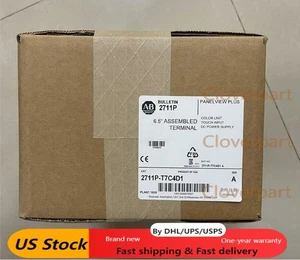 New Allen Bradley 2711P-T7C4D1 PanelView Plus 700 HMI, 7" 24VDC # US Free Tax - Picture 1 of 2