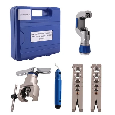 Kit Évasement Orbital 4812 7 Tailles Pouces 3/16"-3/4" pour Raccords de Tubes - Photo 1/4