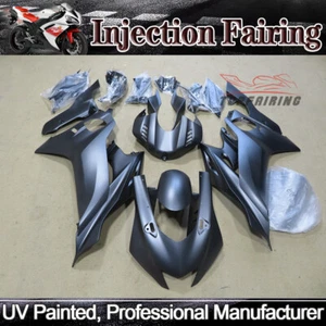 Gray Fairing Kit For YAMAHA YZF R6 2017 -2022 ABS Injection Bodywork GREY Frame - Picture 1 of 3