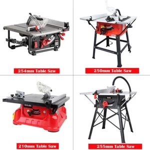 Excel Electric Portable Compact Bench Table Saw Legstand Side Extensions 240V - Picture 1 of 37
