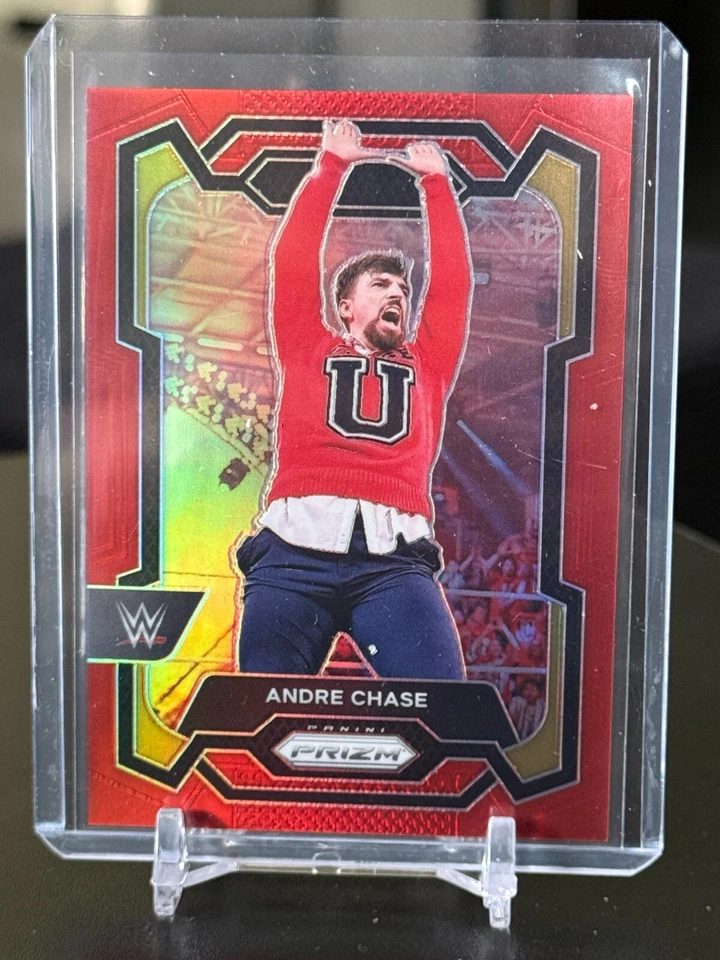 2024 Panini Prizm Andre Chase #148 Red Prizm /299 - Image 1 of 2