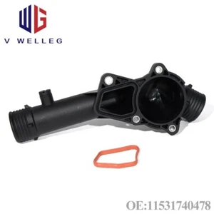 Thermostatgehäuse passend für BMW 528 E39 2.8 95 bis 98 11531740478 V Welleg - Bild 1 von 15