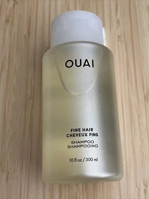 OUAI FINE HAIR SHAMPOO OR CONDITIONER 10FL. CHOOSE (1) BREATHES LIFE INTO HAIR - Image 1 of 4