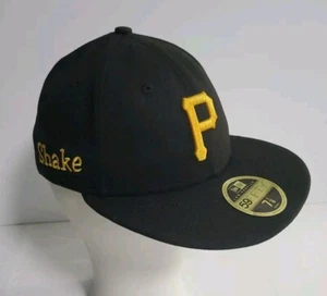 NWT Pittsburgh Pirates 59FIFTY Hat Fitted 7⅛ Authentic On Field Custom Baseball - Picture 1 of 14