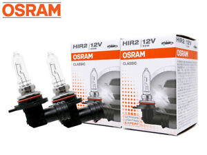 Osram HIR2 9012 Classic Standard Headlight Halogen Bulb 12V 55W 3800K 55W 2-Pack