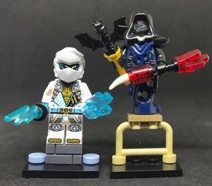 NINJAGO © LEGO GENUINO EVIL ZANE NINDROID con 2 CARAS + GHOST WARRIOR THE BOSS - Imagen 1 de 8