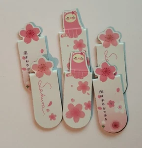 Flower Pink Magnetic Bookmark - Picture 1 of 2