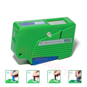 10pcs Fiber Optic Cassette Cleaner for LC/SC/FC/ST Connector Fiber Optic Box - Picture 1 of 12