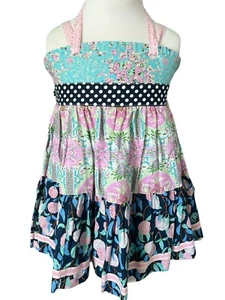 Matilda Jane Platinum Bird’s Eye View Ellie Top Size 6 # 5/9 EUC - Picture 1 of 4