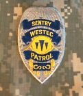 Patch NEUF veste épaule Sentry Westec Patrol authentique 