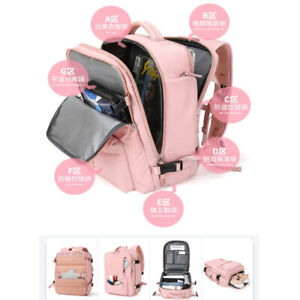 Unisex Travel Bag Luggage Large Storage Capacity Backpack Multifunction Laptop