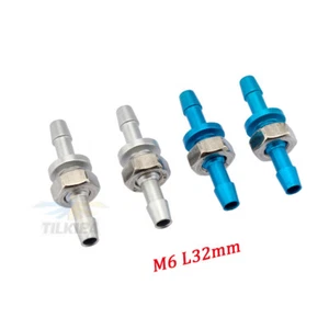 1 pieza Pezones de agua azules L32 mm M6 hilo Rc boquillas de combustible para tubos de 3X5/4X7 mm - Imagen 1 de 6