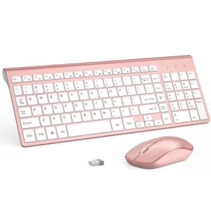 Wireless Keyboard and Mouse,2.4G Full Size and Portable - Picture 1 of 7
