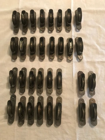 32 Vintage Andersen Window Sash Pulleys Cover