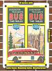 METAL SIGN - 1936 Burlington Trailways Bus Time Tables National Trailways System
