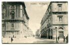 1916 Taranto Lecce Verificato Per Censura Dest. Lucca Carro Fp B/N Vg Anim.