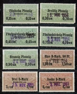 Germany Berlin BoE revenues for bills of exchange Stempelmarken fiscal - Picture 1 of 1