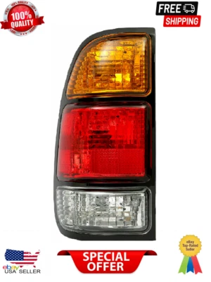 Halogen Tail Light For Toyota Tundra Regular/Access Cab 2000-2006 Left w/ Bulbs - Изображение 1 из 4