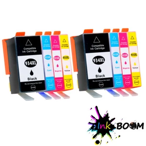 8 cartuchos de tinta de reemplazo para HP 934XL 935XL Officejet Pro 6830 6835 6230 - Imagen 1 de 1