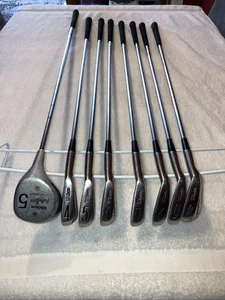 Ladies Wilson Patty Berg Blades Golf Clubs 5 Wood 456789 Irons Pw R Hand Steel - Picture 1 of 13