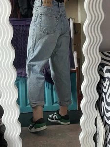 Pantalones de mezclilla de colección para mujer W29 Gap azul estándar mundial calce clásico tiro alto años 90’s - Imagen 1 de 8