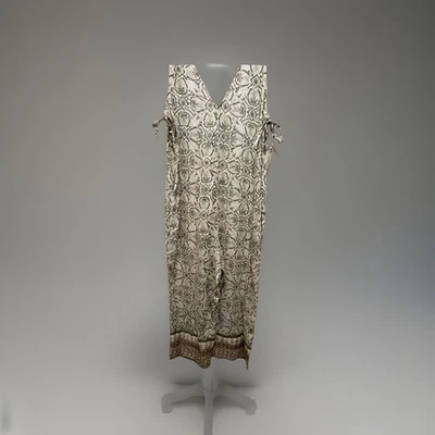  Mono Tuckernuck CLEOBELLA Blanco y Verde con lazos laterales Talla S Foto 1 de 4