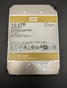 WD101KRYZ WD GOLD 10TB 3.5" 7.2K 256MB SATA HDD - Afbeelding 1 van 5