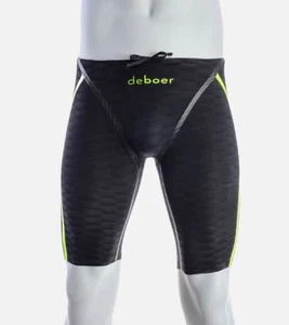 Deboer Men's Cove Jammer 3dium Swim Suit Shorts World Aquatics Mens Size M 24 - Picture 1 of 13