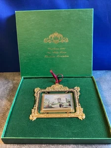 White House Historical Association 1997 Christmas Ornament  VTG - Lot #J307 - Picture 1 of 2