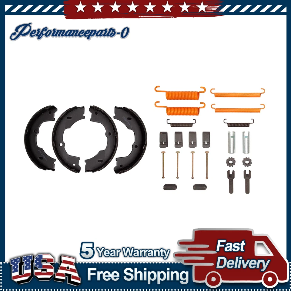 Kit de resorte de zapata de freno de estacionamiento de emergencia para Ford F-550 Super Duty 2005-2016 Foto 1 de 4