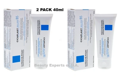 PACK 2 Bálsamo Ultra Restaurador La Roche Posay Cicaplast Baume B5+ 40 ml EXP 03/28 Foto 1 de 4