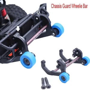 Protezione telaio nylon barra impennata protezione inferiore per auto cingolata 1/7 ARRMA MOJAVE - Foto 1 di 10