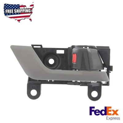 Серебряный рычаг внутренней дверной ручки подходит для Toyota Highlander 2008-2013 годов выпуска - Изображение 1 из 4