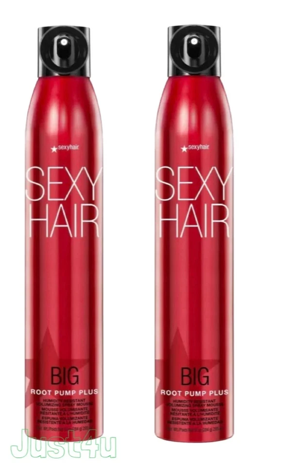 Paquete de 2 bombas de raíz de cabello sexy grande más resistente a la humedad, 10 oz. cabello sexy nuevo Foto 1 de 1