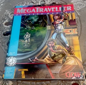 MegaTraveller: Player’s  Manual (Traveller RPG) Game Designers Workshop GDW 0211 - Picture 1 of 8