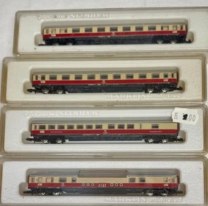 Märklin mini-club 4 vagones TEE muy bien conservados en embalaje original - Imagen 1 de 1