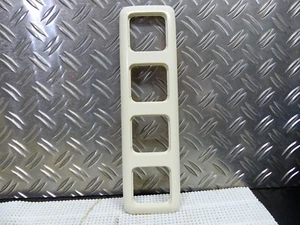 Busch Jäger Duro 2000 SI  Rahmen 4 fachCremeweiß Busch Jaeger lager - Bild 1 von 1