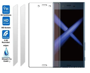 2x CLEAR TEMPERED GLASS Screen LCD Protector Guard Cover for SONY XPERIA XZ - Picture 1 of 1