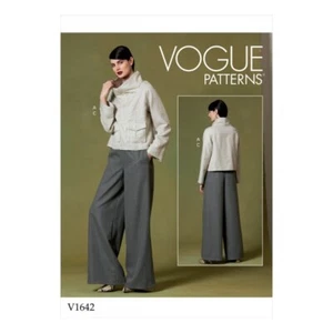 Vogue Schnittmuster V1642 Misses' Top und Hose - Bild 1 von 2