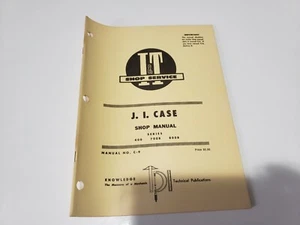 J.I. Case I&T Shop Service Shop Manuals-Use Dropdown - Picture 1 of 25