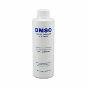  PHARMACEUTICAL GRADE DIMETHYL SULFOXIDE DMSO 8 OUNCE BOTTLE - Picture 1 of 1