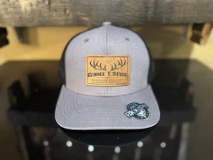 George T Stagg Inspired Bourbon SnapBack - Premium BK Caps - Charcoal Grey - Picture 1 of 5
