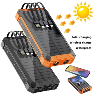 36000mAh Cargador Solar Portatil Bateria Externa Telefonos Celulares Power Bank - Picture 1 of 30