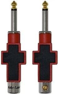 Bc-Ccs - Paar Von Steckverbinder Hochwertige Qualität Gerade - Kreuz Schwarz - Imagen 1 de 1