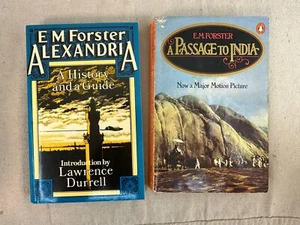 Alexandria &  A Passage To India  - Paperback Lot E. M. Forster - Picture 1 of 9