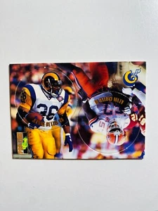 Tarjeta de fútbol americano 1995 Classic Games Pro Line #C-28 Bettis/Carter casi nueva-como nueva NFL - Imagen 1 de 2