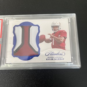 2019 - Panini Flawless - KYLER MURRAY - 3/10 - POP 2 - RC/Patch - #KMU - MINT 9
