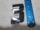 Old School BMX ATI silber n schwarzes Schild Rennnummer#3 GT Mongoose Haro